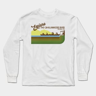 Explore the Cahulawassee River - Deliverance Long Sleeve T-Shirt